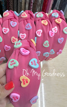 Load image into Gallery viewer, Heart Candy Headband (rose)