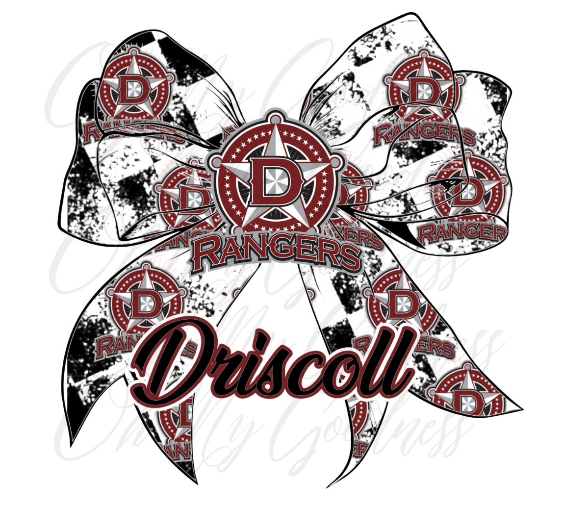 MTO Middle School Custom Mascot Bow