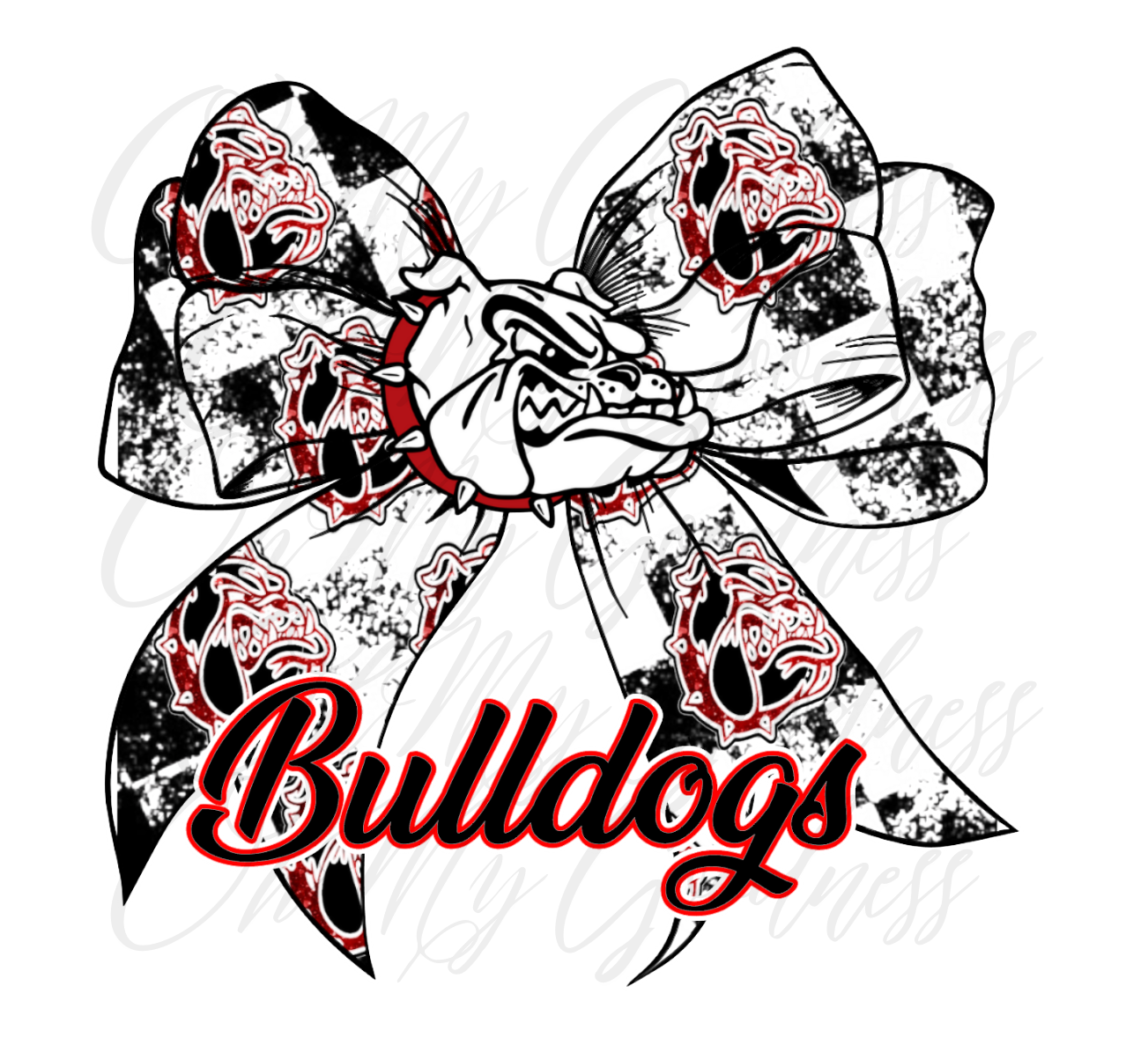 MTO High School Custom Mascot Bow