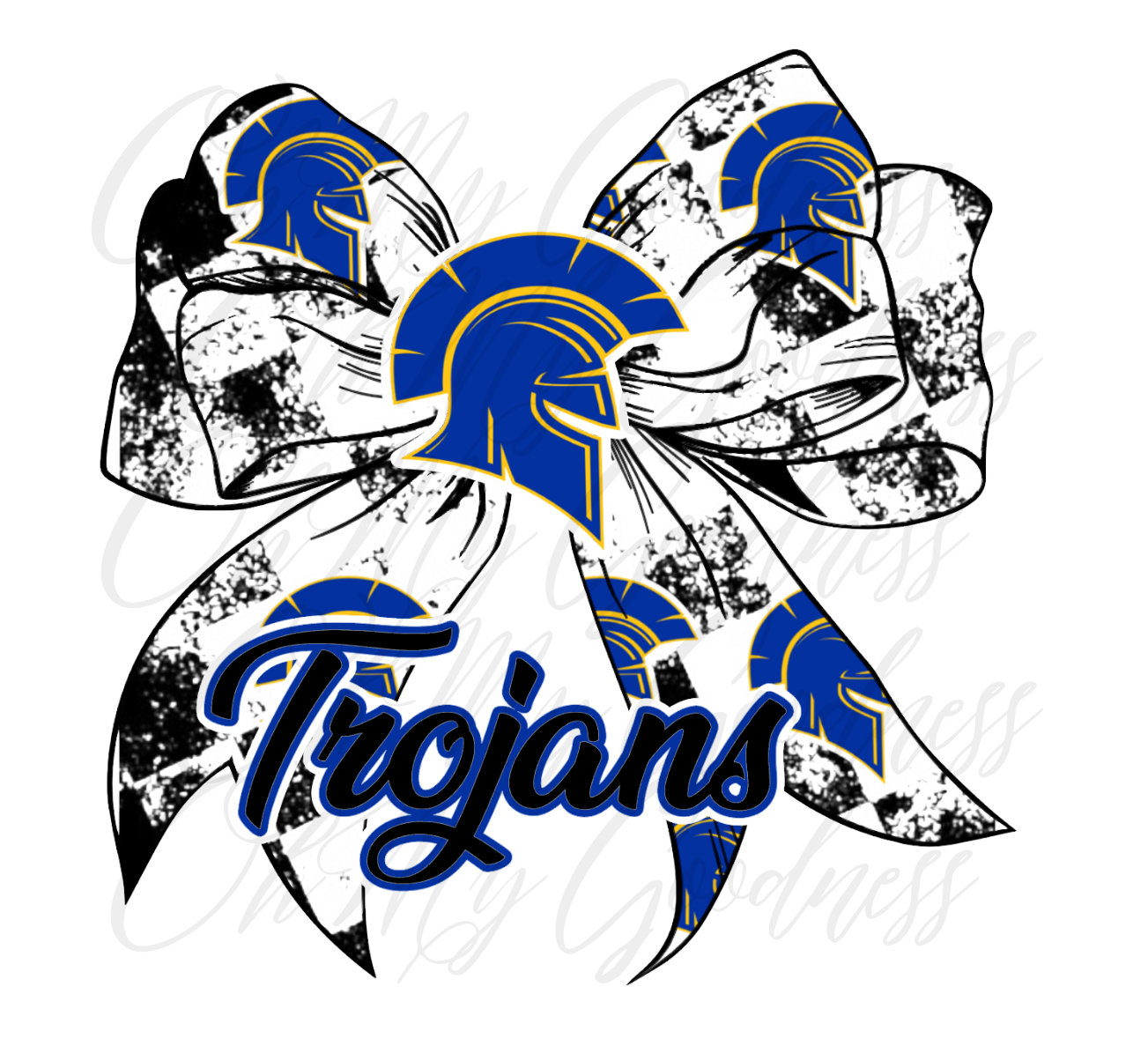 MTO High School Custom Mascot Bow