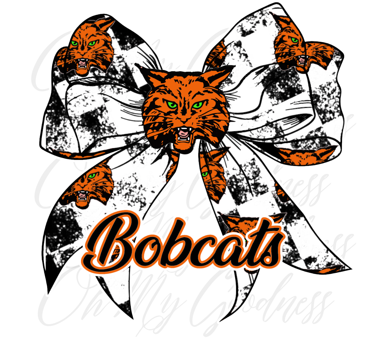 MTO High School Custom Mascot Bow