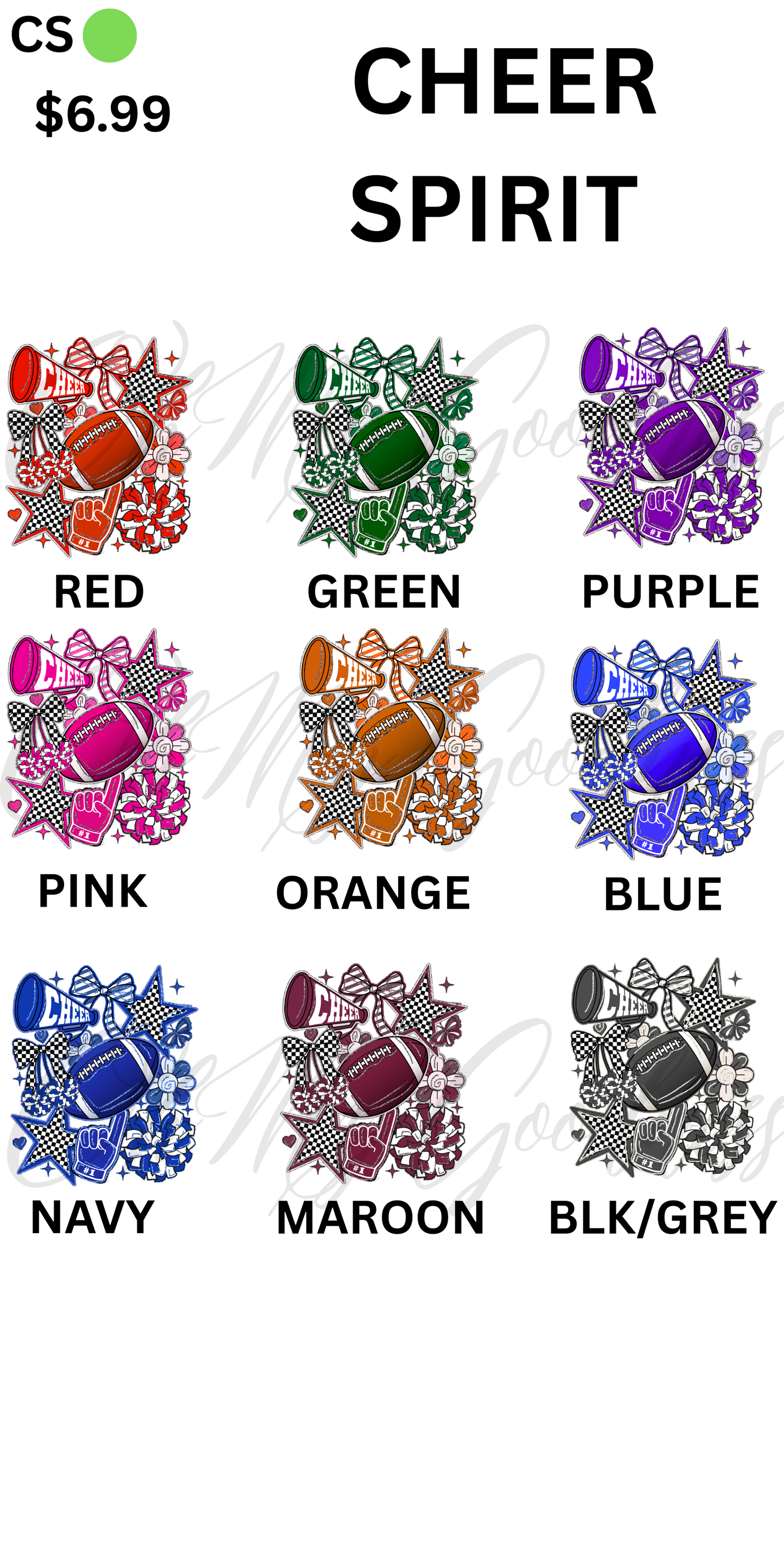 Cheer By Color