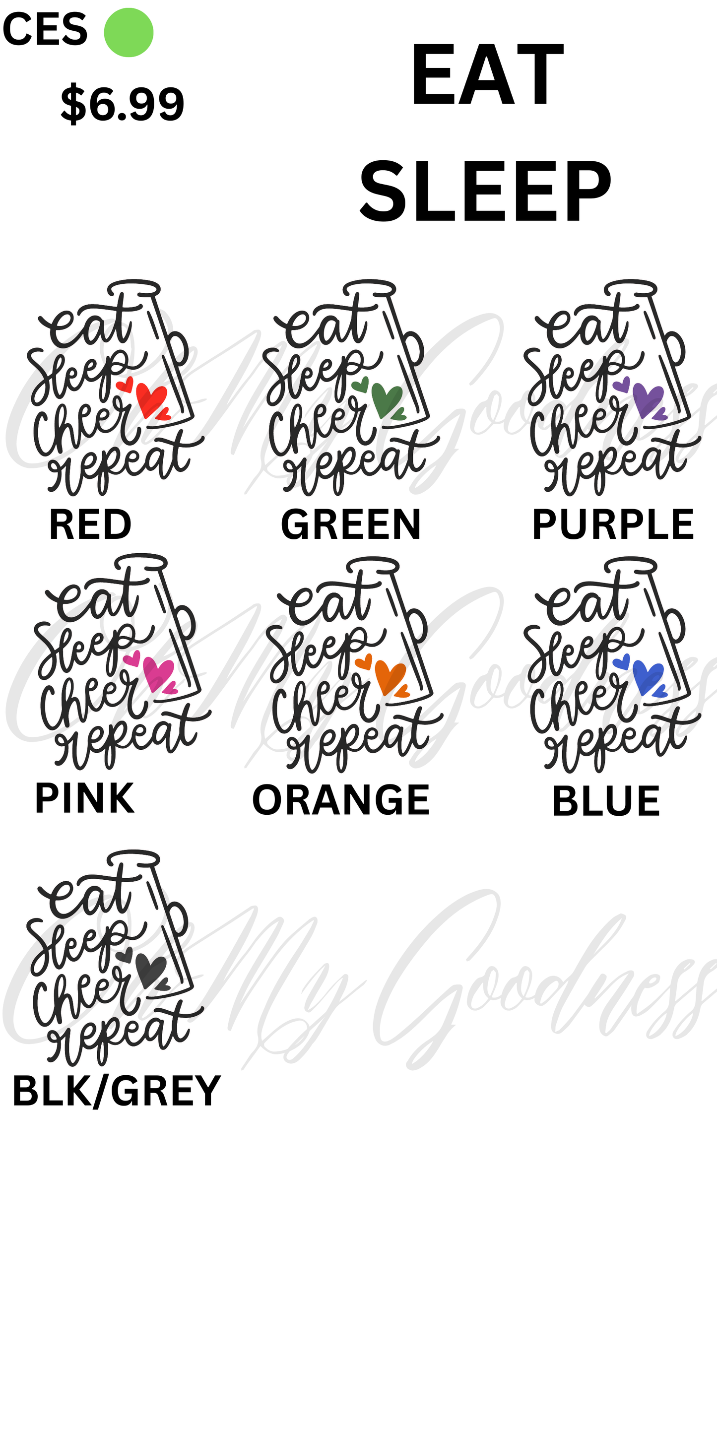 Cheer By Color