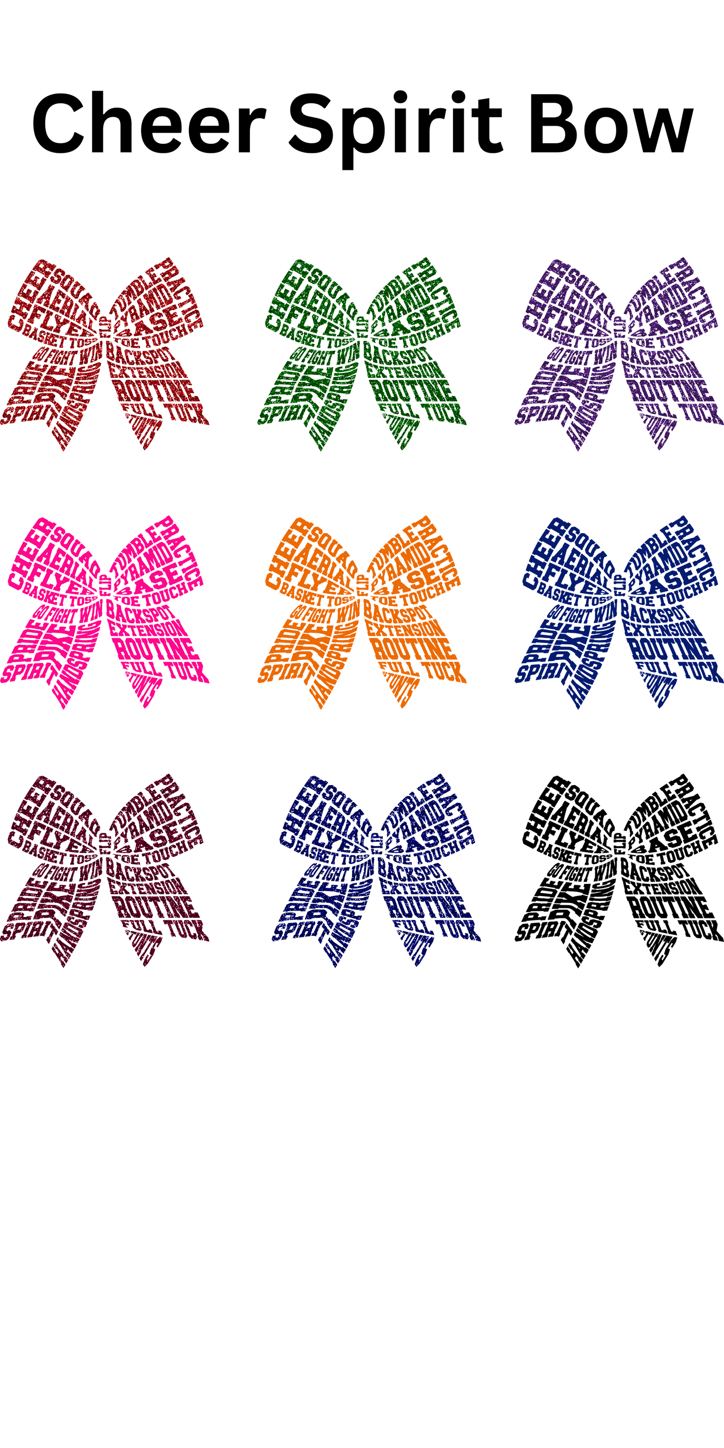 Cheer By Color