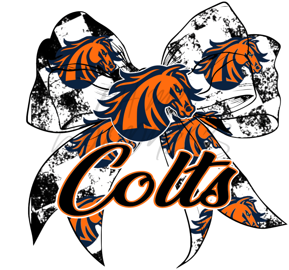 MTO Middle School Custom Mascot Bow