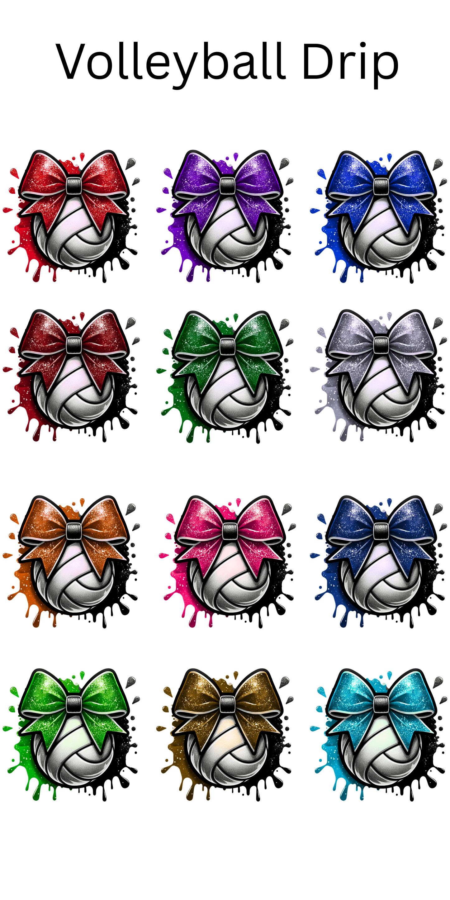 Volleyball By Color