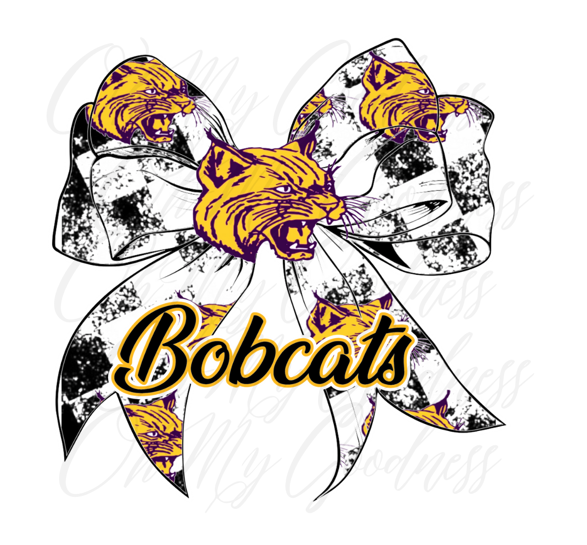 MTO High School Custom Mascot Bow